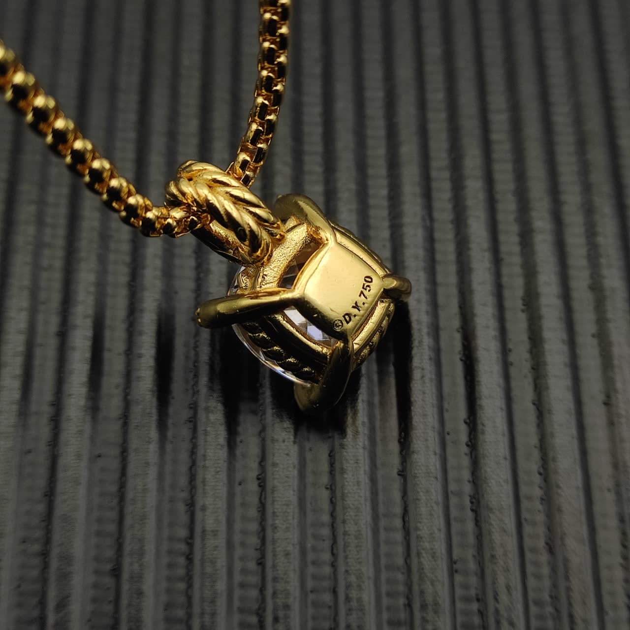 David Yurman Oval Pendant Necklace